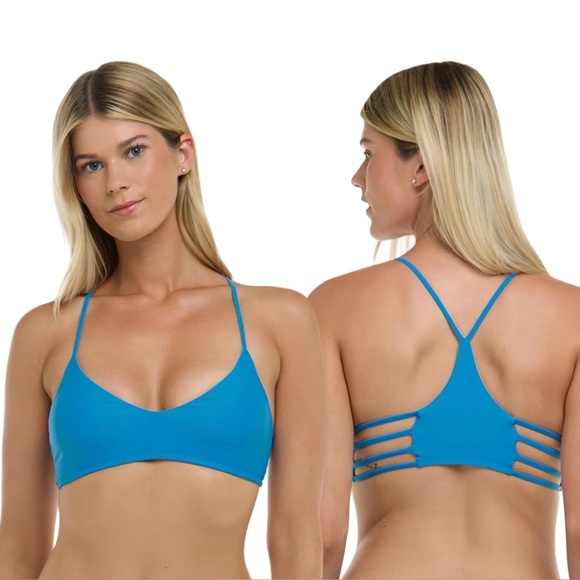 Body Glove Other - [L] Body Glove Alani Strappy Back Bikini Top Blue Wave Large